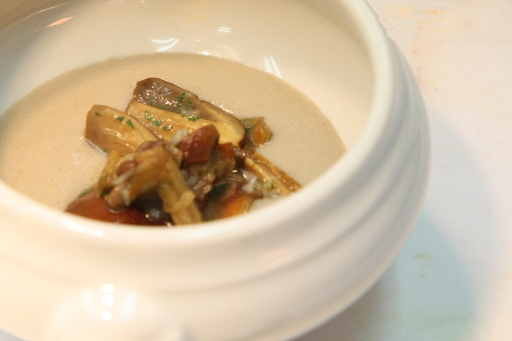 茸のスープ